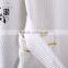 2016 new design fashionable 100% cotton hotel waffle bathrobe