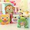 Creative Smiling Face Cartoon Animal Kids Storage Organizer Toy Drawer Storage Box Trade Assurance Supplier