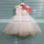 Wholesale new stylish boutique golden sequin bridesmaid baby girls dress for Christmas