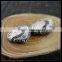 LFD-0063P ~ Wholesale Shell Paved Rhinestone Charms Pendants Jewelry Finding