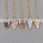 Raw arrow shape raw agate gemstone jasper pendant cheap price