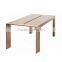 Hot sell elegant wood table solid wood deaign new style dining table