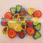 High Quality Colorful Fruit Beads of Child Funny DIY Toy Wooden Fruit Shape Beads