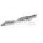 BJ-SL288-02 High quality Chrome Three Centered Skulls 10.25'' shift linkages