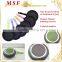 MSF-6098 Magic new aluminum fry pan bottom with colorful decal bakelite handle with same color coating with bottom decal