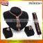 New Hot 4pcs Retro Gold Plated Metal Necklace Bracelet Earring Ring Set Crystal Fashion Jewelry