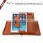 Tablet zipper case for ipad pro leather pu stand cover detachable