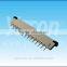 China supplier 13 pin single row straight SMT FPC connector