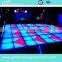 Square 1m x 1m DMX LED digital dance floor for car show