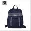 canvas backpack custom design fashion blue canvas backpack