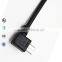 90 degree angled micro usb angle charging cable