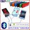 10000mAh Dual-Port Power Bank External Battery Portable Charger with LED Display-White
