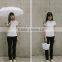 21"*8k manual open mini 3 folding handbags umbrella