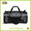 Large polyester workout sport duffle bag, Unisex travel carry on luggage bag