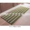 Colorful Japanese and Korean Style Polypropylene fiber Rectangle Stripe Shape Brief Loop Pile Kitchen Door mat