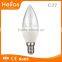 2016 New design C37 Fashion 5w led candle lamp dimmable led bulb e14 led candle light                        
                                                Quality Choice