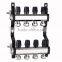 10 Ports manifolds for underfloor heating brass manifolds for underfloor heating system