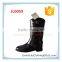 2017 new arrival women ladies long rubber boots with zipper