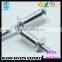 HOT SELLING OPEN END MANUFACTURER RECESSED CROWN ALUMINUM STEEL PEEL TYPE RIVETS