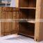 Modern Style Oiled Wooden Book Cabinet