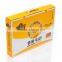 Recyclable feature and lamination handling custom cardboard box with logo and handle