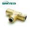 SANYE Pneumatic Ppr Copper Fitting