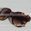 Retro Round Dark Brown Tortoise Vintage Oversized Sunglasses Fashion Retro Eyewear