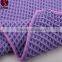 Home floor cleaning cloth/wipe rags microfiber circular lattice for cleaning floor wiper cloth