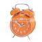 3 inch metal candy color mechanical twin bell alarm clock