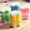Double cotton tipped makeup cotton ear buds colorful sticks
