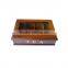 BSCI certificated wooden tea box with glass top                        
                                                Quality Choice
