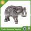 Cute resin elephant figurine statue