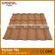 Wanael black color galvanized corrugated steel roof tiles fire-resistant metal roof tiles