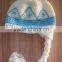 Cute crochet girls winter hat crochet baby hat crochet frozen elsa hat