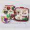 Christmas wholesale custom printed oven glove and pot holder set