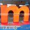 Outdoor advertising frontlit epoxy resin channel dimensional sign letter