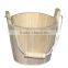 2016 High quality custom size cheap wooden rice bucket with lid