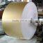 Gold or silver wrapping material aluminum foil paper
