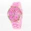 hot style GENEVA silicone watches jelly watches Fashion silicone watches rubber watch