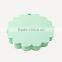 wholesale beautiful folded hang tag printing