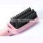 Auto Hair Straightener Comb LCD Ion Brush Electric Hair Massager Anti-Scald Tool