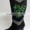 2014 -15 black sheepskin two platform stiletto heel pumps plus boots