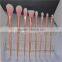 8pcs face cleaner shaving makeup cosmetic brush set without box make up wholesale