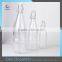 Cheap Custom Design Glass Bottle Transparent Juice Bottle With Lid