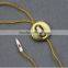 Garment accessory small custom round alimiunm seal tag