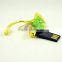 4GB 8GB Leaf Shape Pin USB Flash Drive