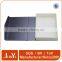 Custom design color clamshell cardboard storage paper boxes