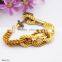 Simple Fashion Meaning Braided Nylon Rope Bronzy Anchor Bracelets For Gift