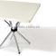 Modern Plastic Dining Room Table Outdoor Plastic square table