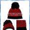 Textured Knit Women Cotton Beanie/cotton Hat Beanie/Cotton Pom Beanie